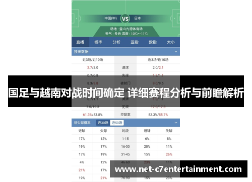 国足与越南对战时间确定 详细赛程分析与前瞻解析 国足与越南对战时间确定 详细赛程分析与前瞻解析
